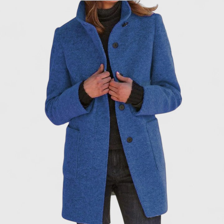 Elena – Classic jacket in wool blend