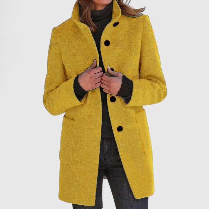 Elena – Classic jacket in wool blend
