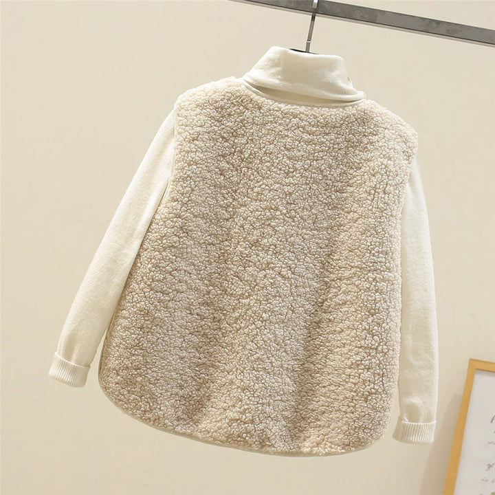 CLAIRE | SOFT TEDDY VEST