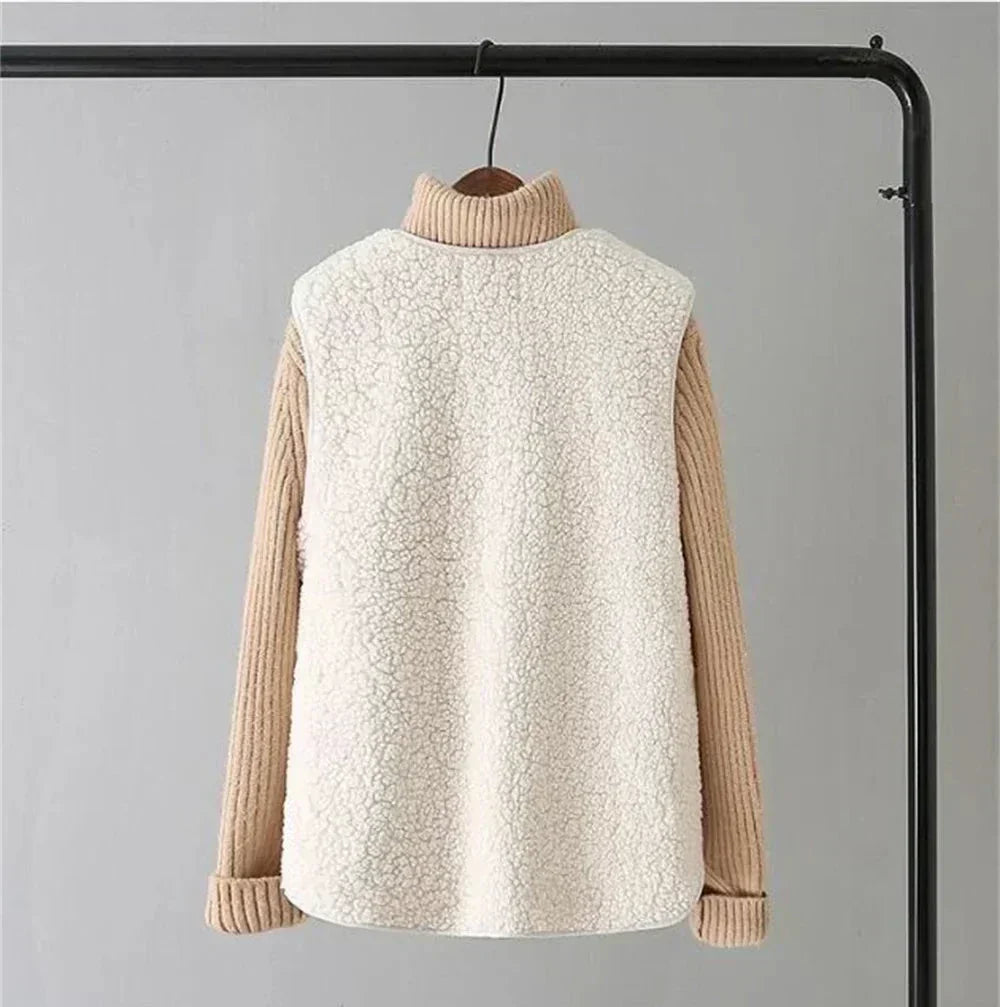 CLAIRE | SOFT TEDDY VEST