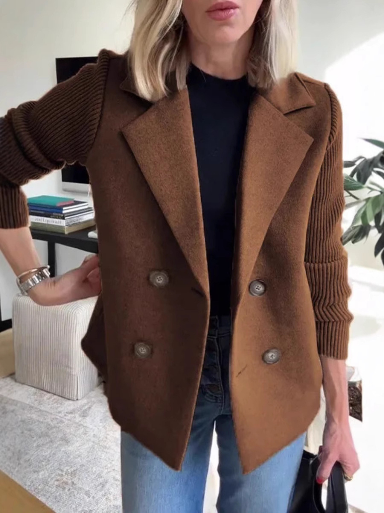 ELSA | RELAXED DOUBLE-BREASTED COAT