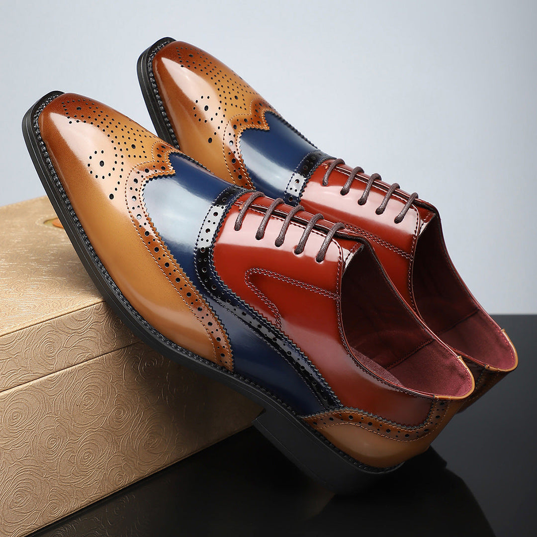 Belmore Glossed Brogues