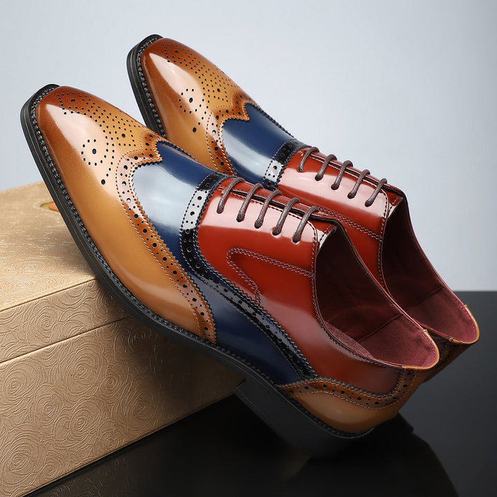 Belmore Glossed Brogues