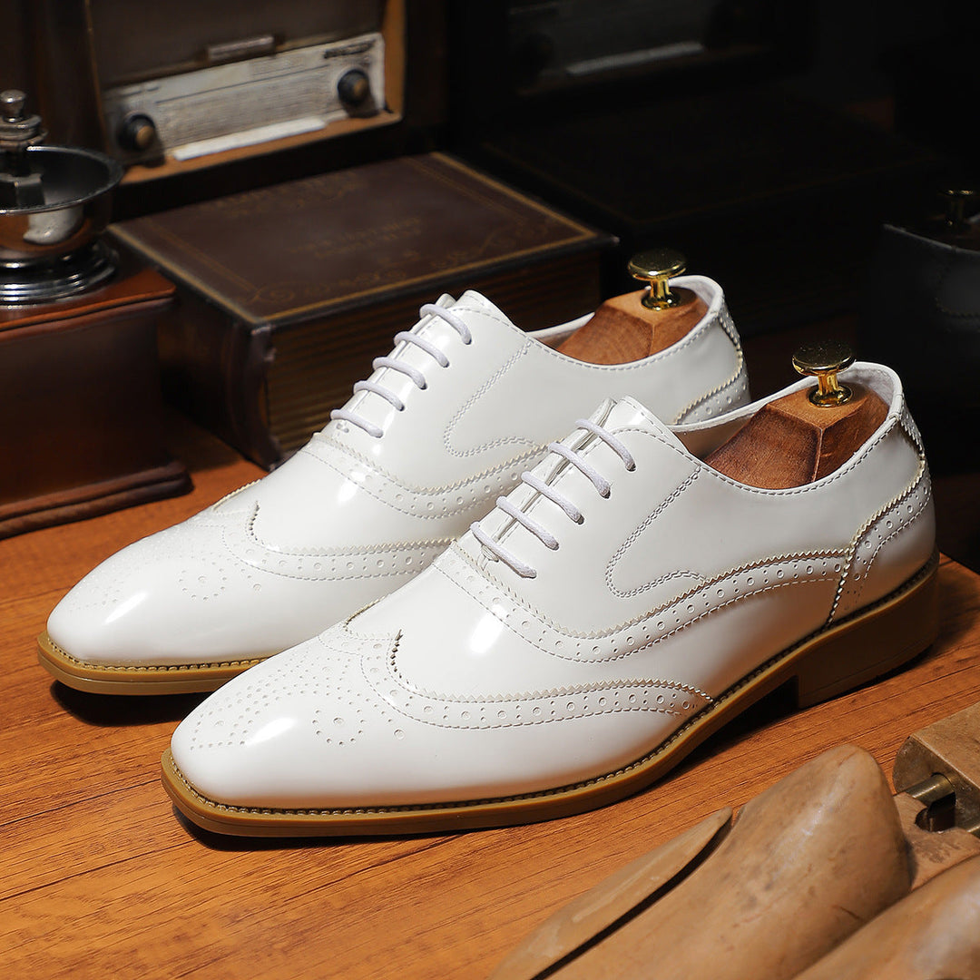 Belmore Glossed Brogues