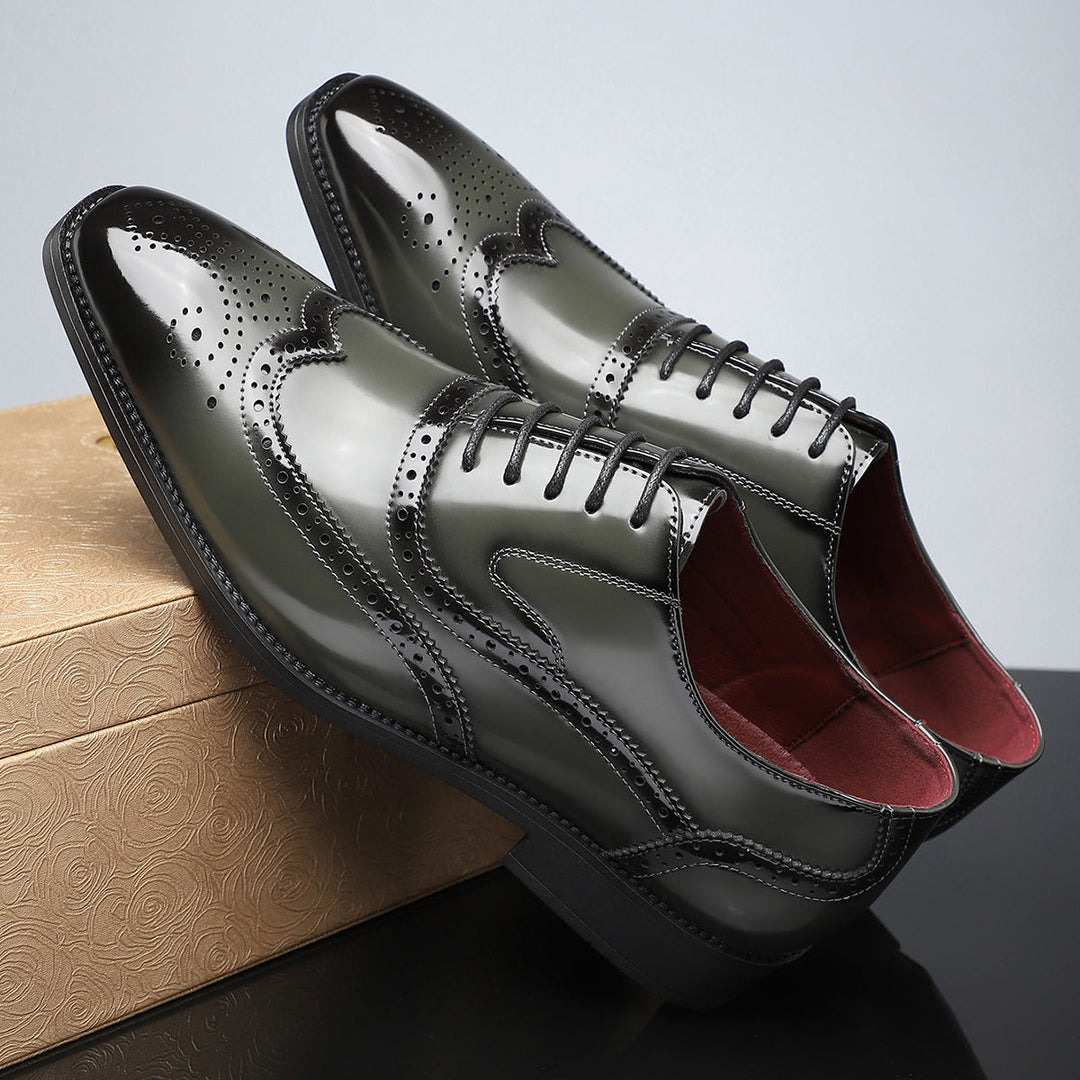 Belmore Glossed Brogues