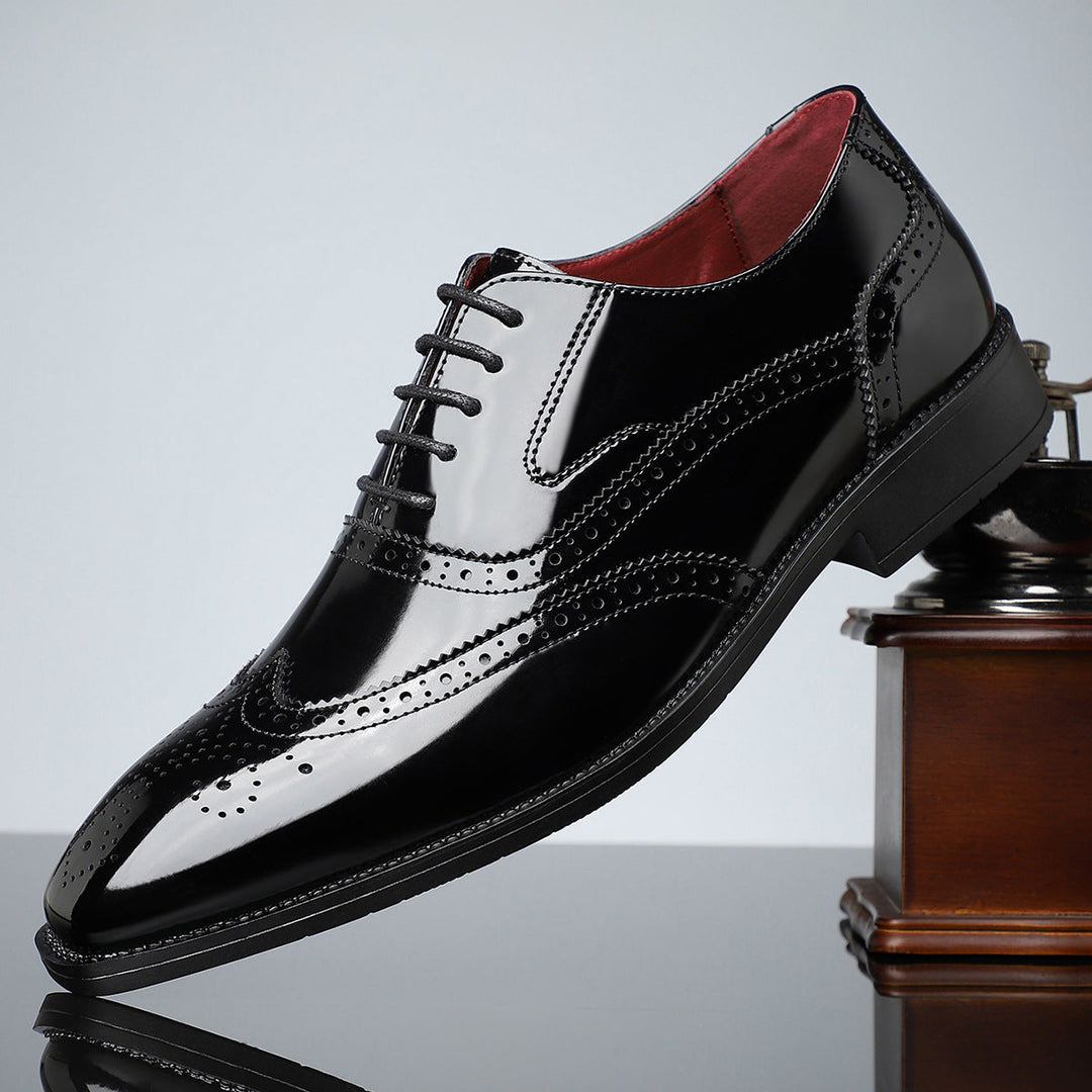 Belmore Glossed Brogues